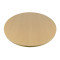 Round Wood Veneer Table Top | Light Oak Finish for Cafe & Dining Tables