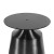 Brushed Titanium Black Metal Pedestal for Dining & Bar Tables | Wholesale Table Legs