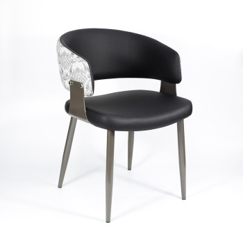 Modern Upholstered Arm Dining Chair | Custom Upholstered Dining Chairs