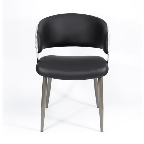 Modern Upholstered Arm Dining Chair | Custom Upholstered Dining Chairs