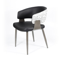 Modern Upholstered Arm Dining Chair | Heavy Duty Restaurant Chair Wholesale