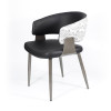 Modern Upholstered Arm Dining Chair | Custom Upholstered Dining Chairs