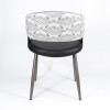 Modern Upholstered Arm Dining Chair | Custom Upholstered Dining Chairs