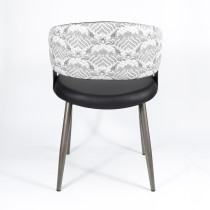 Modern Upholstered Arm Dining Chair | Custom Upholstered Dining Chairs