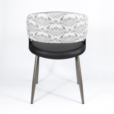 Modern Upholstered Arm Dining Chair | Custom Upholstered Dining Chairs