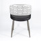 Modern Upholstered Arm Dining Chair | Custom Upholstered Dining Chairs