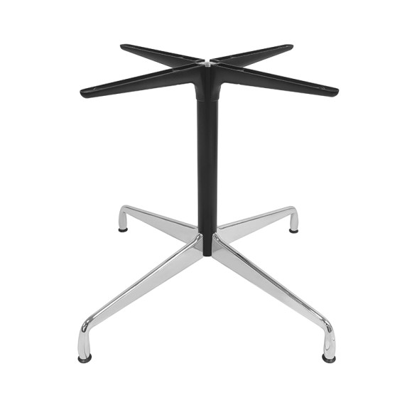 Sleek Aluminum Alloy Cross Table Base | Outdoor Aluminum Table Legs