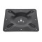 Matte Black Square Table Base   | Heavy Duty Single Column Leg for Cafe & Dining Tables