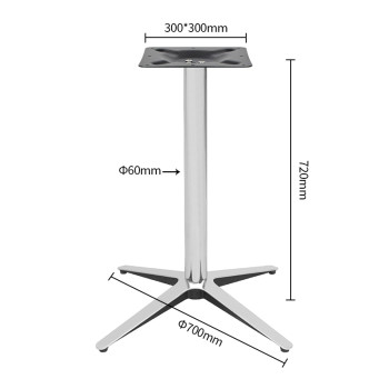 aluminum dining table bases | Outdoor Aluminum Table Legs