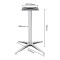 aluminum dining table bases | Outdoor Aluminum Table Legs