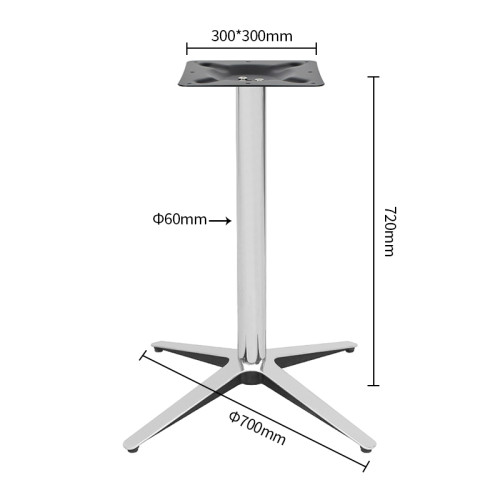 aluminum dining table bases | Outdoor Aluminum Table Legs