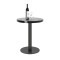 Matte Black Round Table Base | Metal Dining Table Legs
