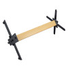 Modern wood grain color dining table base | Heavy Duty Metal Table Legs