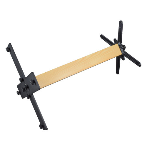Modern wood grain color dining table base | Heavy Duty Metal Table Legs