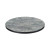 Round Wood Table Top | Grey Stone Pattern Melamine Board with Black PVC Edge