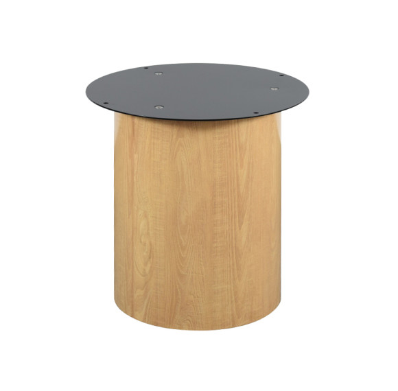 Iron Table Legs | 420mm Round Pedestal for Coffee & Side Table bases