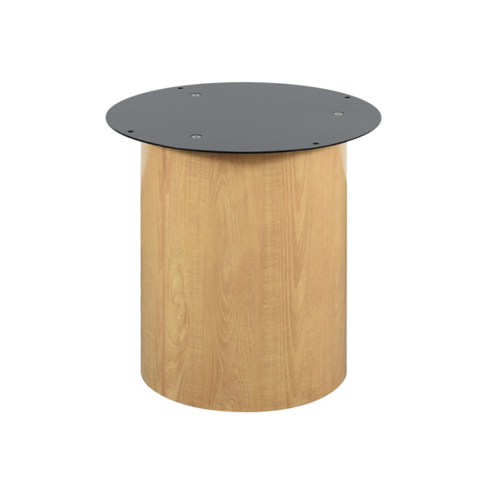 Iron Table Legs | 420mm Round Pedestal for Coffee & Side Table bases