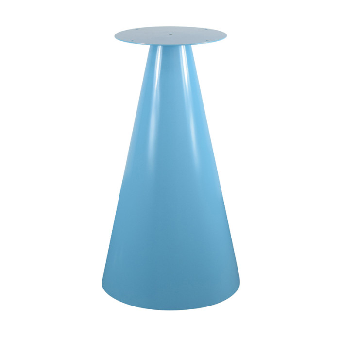 Modern Conical Metal Table Base | Wholesale Table Legs