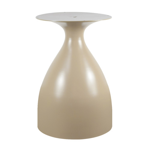 Metal Table Base | Modern Vase-Shaped Metal Table Base