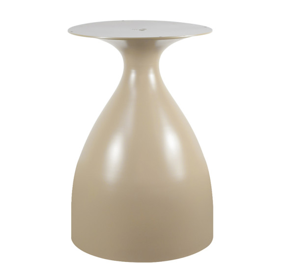 Metal Table Base | Modern Vase-Shaped Metal Table Base