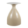 Metal Table Base | Modern Vase-Shaped Metal Table Base