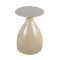 Metal Table Base | Modern Vase-Shaped Metal Table Base