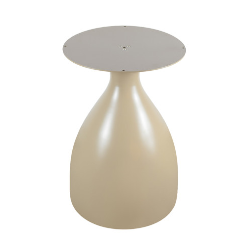 Metal Table Base | Modern Vase-Shaped Metal Table Base