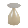 Metal Table Base | Modern Vase-Shaped Metal Table Base