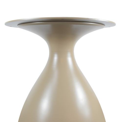 Metal Table Base | Modern Vase-Shaped Metal Table Base