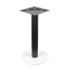 Modern Dining Table Legss |  Black & White Two-Tone Pedestal for Cafe & Dining Tables