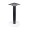 Modern Dining Table Legss |  Black & White Two-Tone Pedestal for Cafe & Dining Tables