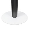 Modern Dining Table Legss |  Black & White Two-Tone Pedestal for Cafe & Dining Tables