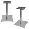 Brushed Stainless Steel Table Base | Commercial Stainless Steel Table Legs