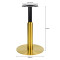 Commercial Stainless Steel Table Legs | Modern Round Table Base