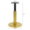 Commercial Stainless Steel Table Legs | Modern Round Table Base