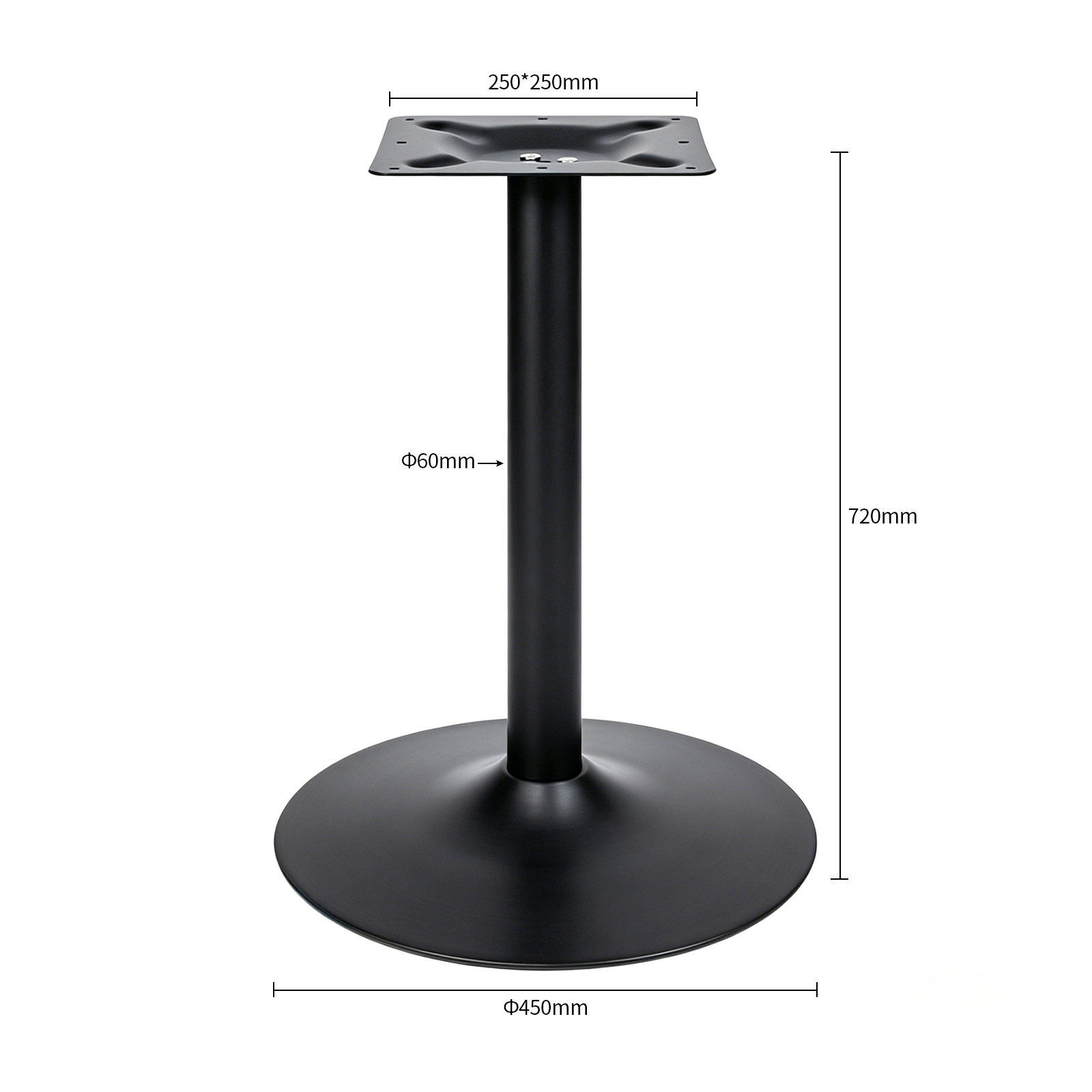 Stainless Steel Table Leg Dimensions