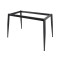 Brushed Gold & Black Commercial Restaurant Table Legs | metal dining table legs