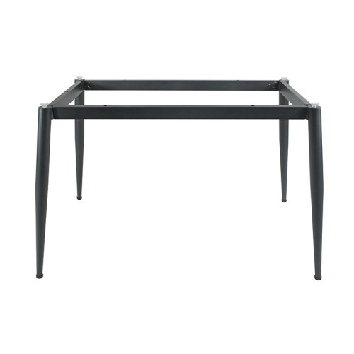 Brushed Gold & Black Commercial Restaurant Table Legs | metal dining table legs