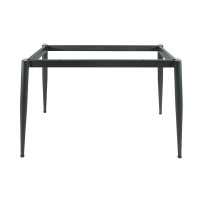 Brushed Gold & Black Commercial Restaurant Table Legs | metal dining table legs