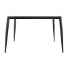 Brushed Gold & Black Commercial Restaurant Table Legs | metal dining table legs