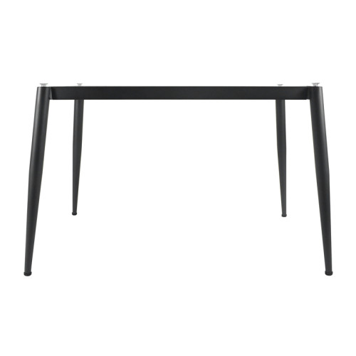 Brushed Gold & Black Commercial Restaurant Table Legs | metal dining table legs