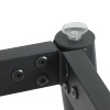 Brushed Gold & Black Commercial Restaurant Table Legs | metal dining table legs