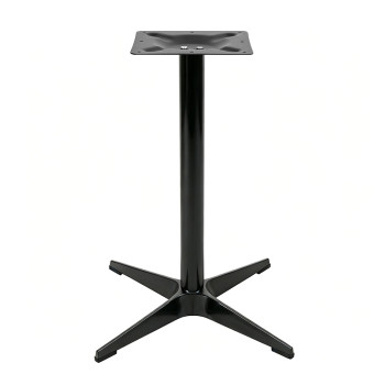 Outdoor Aluminum Table Base | Black Aluminum Table Base