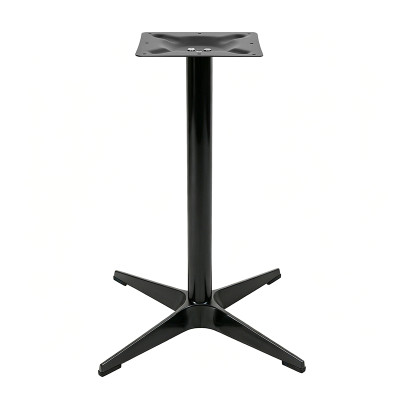 Outdoor Aluminum Table Base | Black Aluminum Table Base