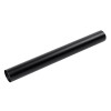 Matte Black Double Column Table Base | Pyramid Stamped Metal Pedestal for Rectangular Dining Tables