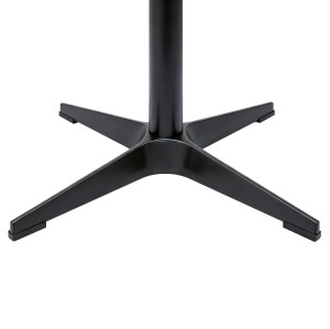 Outdoor Aluminum Table Base | Black Aluminum Table Base