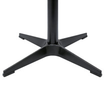 Outdoor Aluminum Table Base | Black Aluminum Table Base