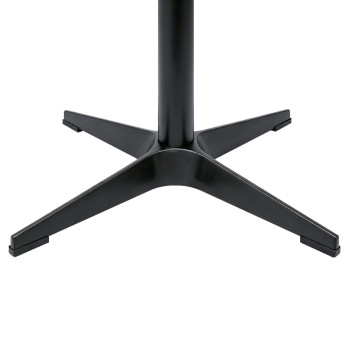 Outdoor Aluminum Table Base | Black Aluminum Table Base
