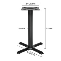 Cast Iron Table Base | Heavy Duty Commercial Table Base Wholesale