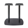 Modern Square  Table Base | Light Oak Column with White Square Pedestal for Cafe & Dining Tables